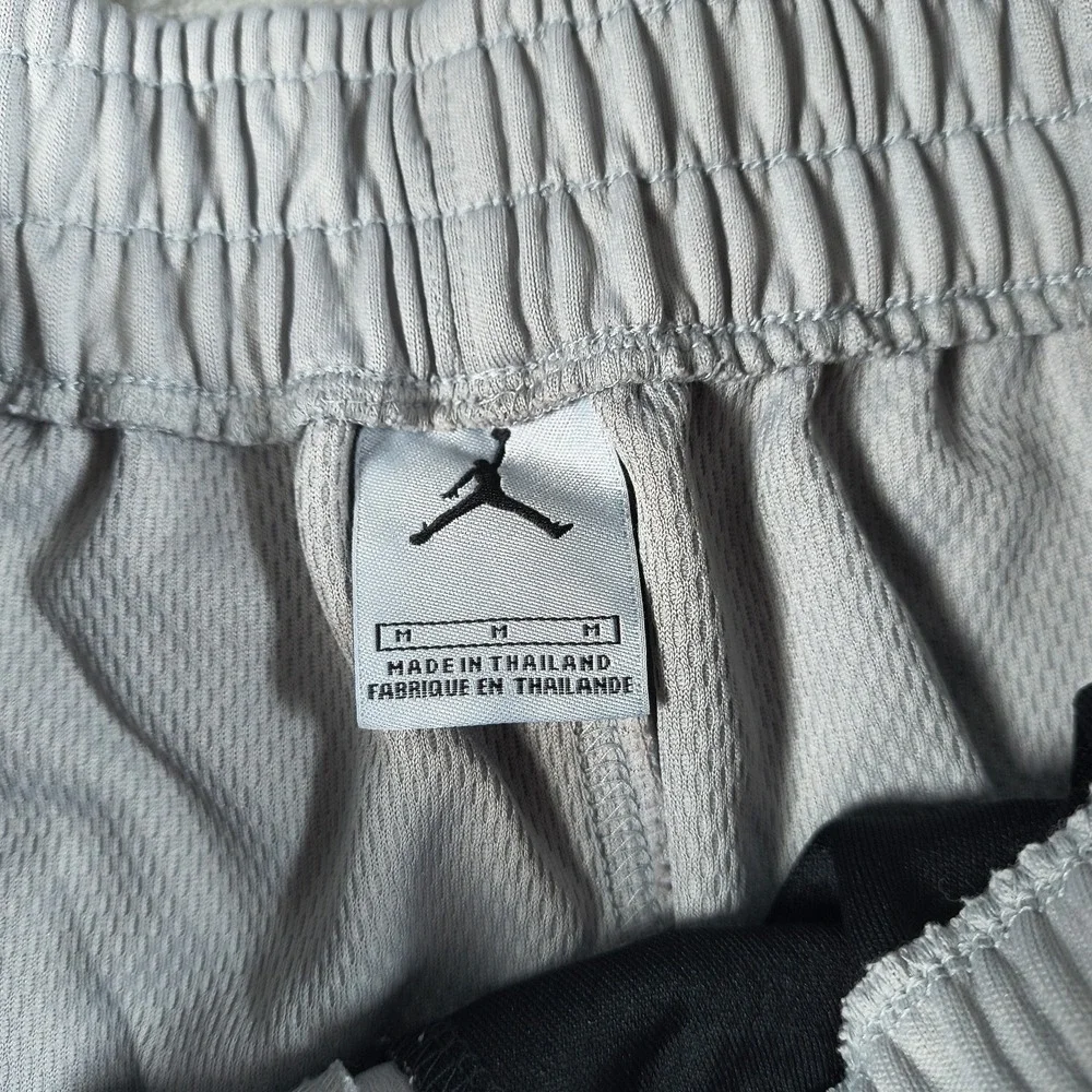 Jordan Track Pants Men Medium Gray Tear Away Basketball Side Snap Nike Gym Train